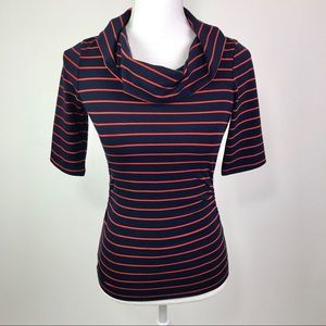 The Limited Cowl Neck Short Sleeve Shirt